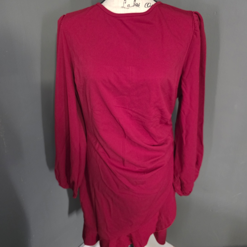 Elegant Red Women's Dress
